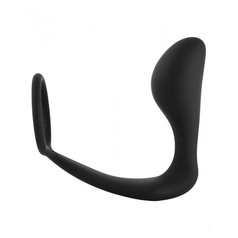Anillo para el Pene + Estimulador Prostático Juguetes para Hombres Anillo para el Pene + Estimulador Prostático Juguetes para Hombres