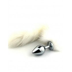 tapón anal - plug anal - ano - sexo anal - sex shop en costa rica - unisex -cola peluda - juguetes sexuales Costa Rica