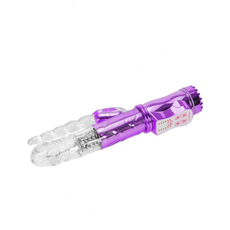 Vibrador Doble - Anal / Vaginal con Rotación Vibradores Vibrador Doble - Anal / Vaginal con Rotación Vibradores