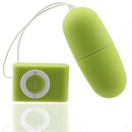 Huevito dilatador - pequeño vibrador - juguete con control remoto