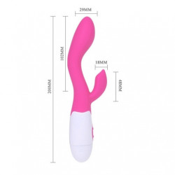 Vibrador de Conejito Estimulador Punto G y Clítoris