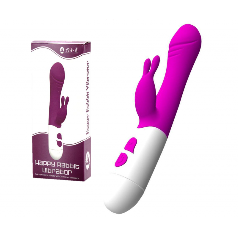 Vibrador de Conejito con Orejitas Estimuladoras | Unisex Vibrador de Conejito con Orejitas Estimuladoras | Unisex
