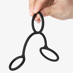 Anillo para pene con 3 orificios