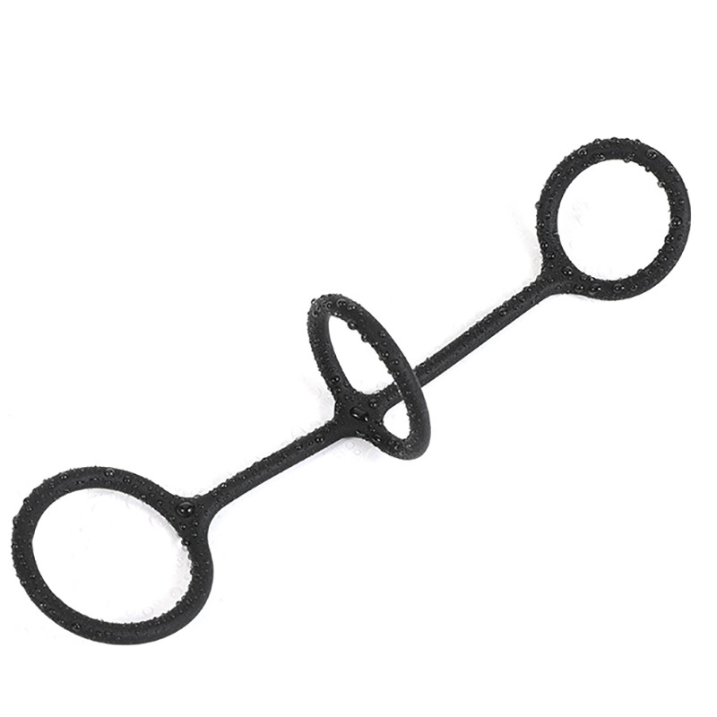 Anillo de pene triple