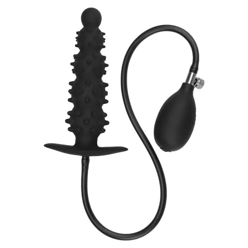 Plug anal con bolas inflables