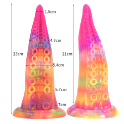 Consolador brilla en la oscuridad