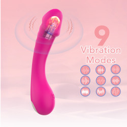 Vibrador de silicón